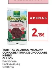 guillón - Tortitas De Arroz Vitalday Com Cobertura De Chocolate Negro