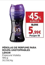 Lenor - Pérolas De Perfume Para Roupa Unstoppables
