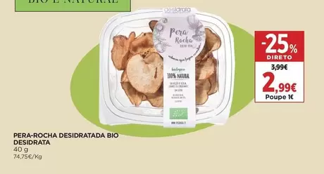 bio - Peera-Rocha Desidratada Bio