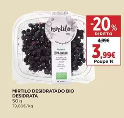 bio - Mirtilo DesIDRATADO BIO