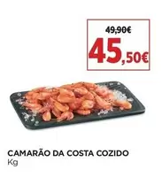 Camarão Da Costa Cozido
