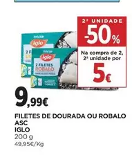 Iglo - Filetes De Dourada Ou Robalo Asc