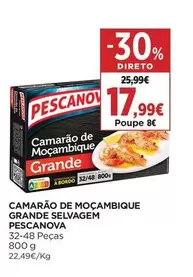 Pescanova - Camarão De Moçambique Grande Selvagem