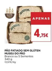 Museu do Pão - Pão Fatiado Sem Gluten