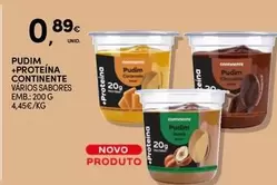 Continente - Pudim + Proteína