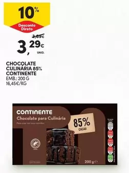 Continente - Chocolate 85%