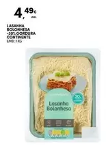 Continente - Lasanha Bolonhesa