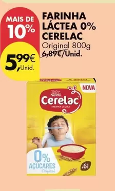 Cerelac - Farinha Lactea 0%