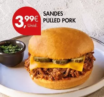 Sandes Pulled Pork