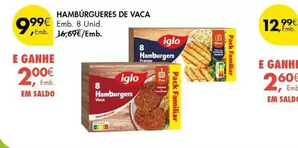 Iglo - Hambúrgueres De Vaca