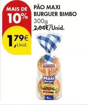 Bimbo - Pão Maxi Burguer