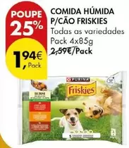 Purina - Comida Humida P/cao Friskies