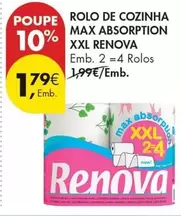 Renova - Rolo De Cozinha Max Absorption Xxl