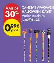 Canetas Apagaveis Halloween