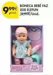 Boneca Bebe Faz Xixi