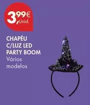 Chapeu C/luz Led