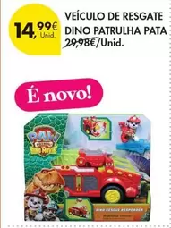 Patrulha Pata - Veiculo De Resgate Dino