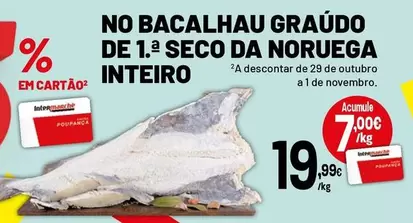 Bacalhau Graudo De Seco Da Noruega Inteiro