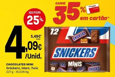 Snickers - Chocolates Mini