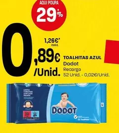 Dodot - Toalhitas Azul