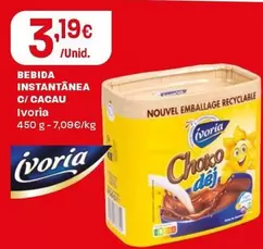 ivoria - Bebida Instantanea C/ Cacau