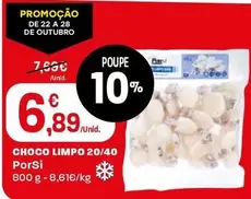 Porsi - Choco Limpo 20/40
