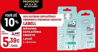 Labell - Máquina Depilatória Smooth