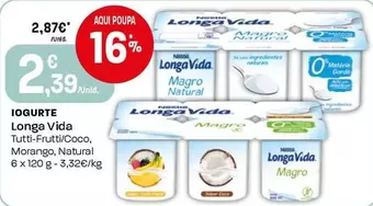 Longa Vida - Iogurte