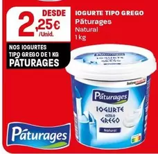 Páturages - Iogurte Tipo Grego