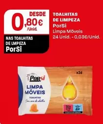 Porsi - Toalhitas De Limpeza