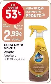 Pronto - Spray Limpa Moveis