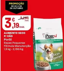 Porsi - Alimento Seco P/Cao