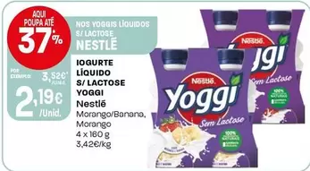 Yoggi - Iogurte Liquido S/ Lactose
