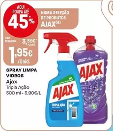 Ajax - Spray Limpa Vidros