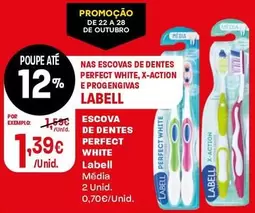 Labell - Escova De Dentes Perfect White, X-action E Progencias