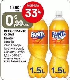 Fanta - Refrigerante C/Gas