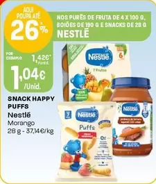 Nestlé - Snack Happy Puffs