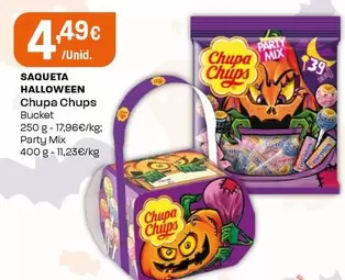 Chupa Chups - Saqueta Halloween