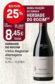 Herdade Do Rocim - Vinho Regional Alentejano
