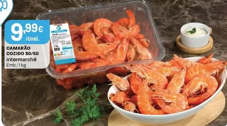 Intermarché - Camarão Cozido 30/50