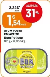 Bom Petisco - Atum Posta Em Azeite
