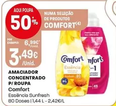Comfort - Amaciador Concentrado P/Roupa