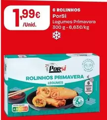 Porsi - 6 Rolinhos