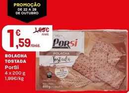 Porsi - Bolacha Tostada