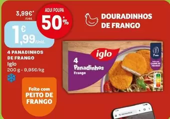 Iglo - 4 Panadinhos De Frango