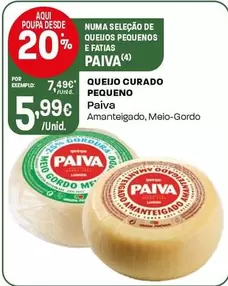 Paiva - Queijo Curado Pequeno