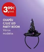 Chapeu C/luz Led