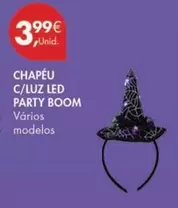 Chapeu C/luz Led