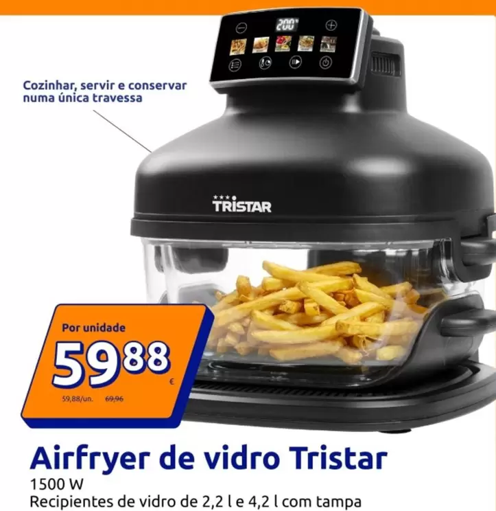 Tristar - Airfryer De Vidro