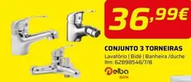 Delba - Conjunto 3 Torneiras